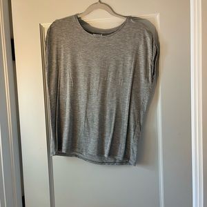 Grey muscle tee